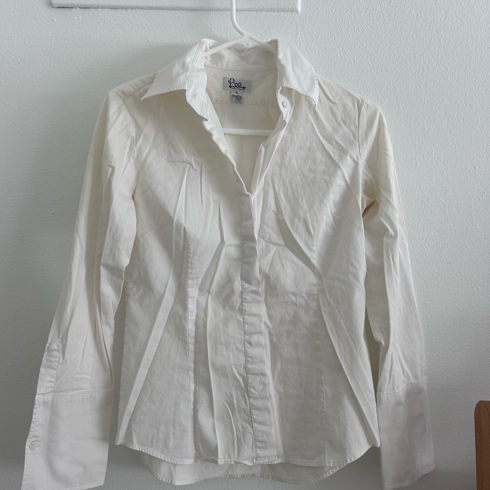 Lilly Pulitzer Cream Blouse